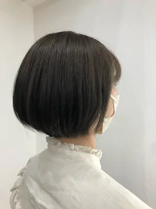 ショート カラー レナークアリア 沼畑 野乃花のヘアスタイル