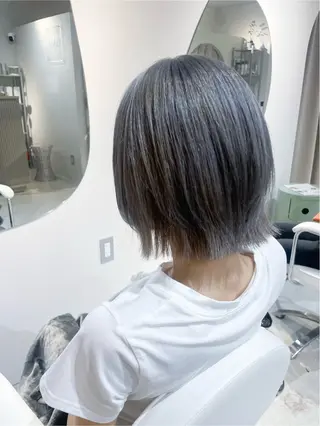 ショート カラー SANC(サンク)所属・艶髪／ボブ／ yamamotoのヘアスタイル