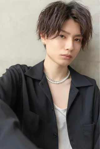 ミディアム パーマ メンズ FM【エフエム】HAVANA所属・💈圧倒的メンズ特化 明大前美容師💈のヘアスタイル