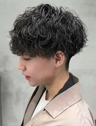 パーマ メンズ 🎀メンズパーマ☆ 艶カラー☆Syuriのヘアスタイル