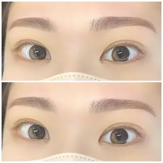 アイブロウ GO TODAY SHAIRE SALON 銀座Cras所属・韓国風眉×顔タイプ 診断®  Naoの眉毛・アイブロウイメージ