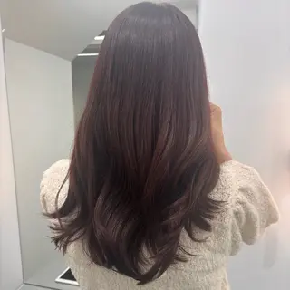 ロング ブリーチなし透明感 カラー✳︎ayaneのヘアスタイル