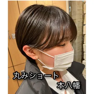 ショート ⬛️⬜️髪質改善⬛️ ⬜️藤川慎太郎のヘアスタイル