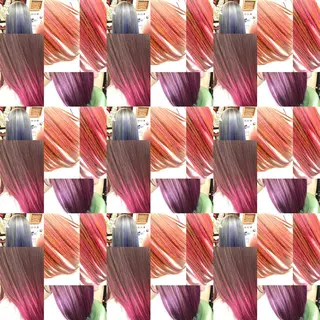 ミディアム カラー kou艶髪師色髪師 こう 艶髪師色髪師のヘアスタイル