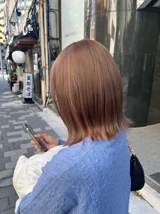 カラー eN°   by youres hair 飯田橋店所属・髪質改善/レイヤー× 縮毛矯正🤍maiのヘアスタイル