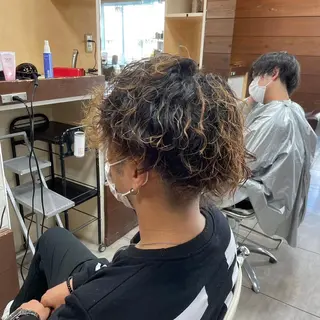 カラー パーマ メンズ 【brace小阪店】 店長   村上直也のヘアスタイル