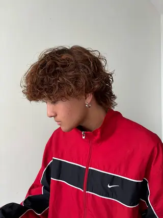 ショート カラー パーマ メンズ men's/perm colorDaijuのヘアスタイル