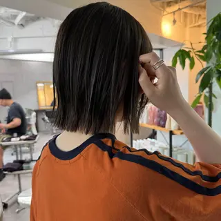 ショート カラー Laff新宿所属・髪質改善/縮毛矯正/ ボブ/新宿/伊藤豊のヘアスタイル