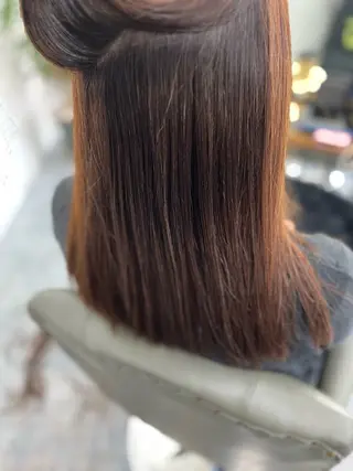 ロング リプル所属・一瀬 理絵のヘアスタイル