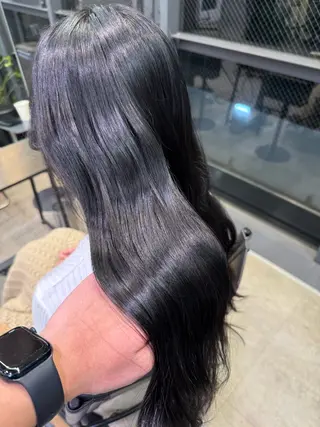 ロング カラー SORA表参道所属・🫧透明感カラー🫧 暖色/島田晃太郎のヘアスタイル