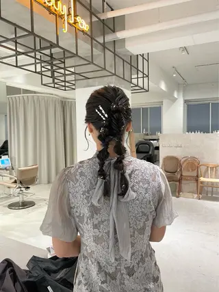 ヘアアレンジ loely 💞miyuのヘアスタイル