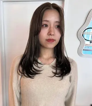 yuzuha/韓国風 / 透明感カラー🎀のヘアスタイル