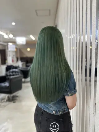 ロング カラー YURI ✨のヘアスタイル