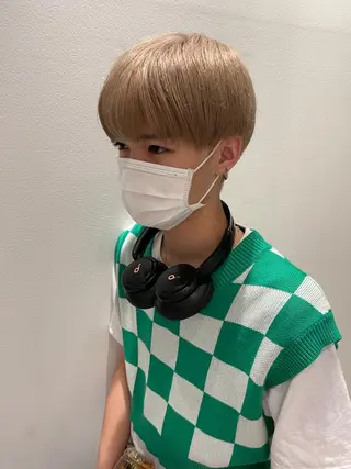 ショート CiNEMA daikanyama所属・透明感カラー🫧 今泉健太のヘアスタイル