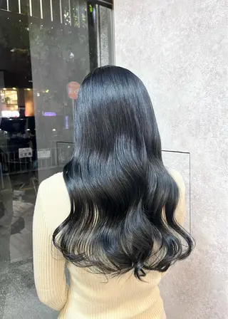 ロング カラー 村田梨乃/ minim hairのヘアスタイル