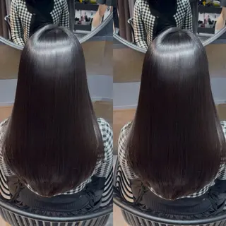セミロング 半個室サロンyoures hair 髪質改善トリートメント東新宿店所属・榊原 竜弥のヘアスタイル
