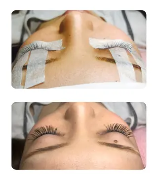 マツエク・マツパ Ai& Hitomiのマツエク・マツパデザイン