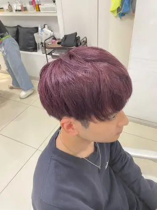 カラー メンズ メンズパーマ特化 akaneのヘアスタイル