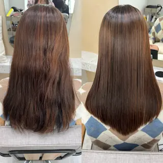 セミロング 🌜韓国/艶髪/縮毛 /kokoro🌛のヘアスタイル