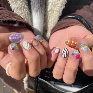 ネイル メンズヘア個性派 ネイル/コトミ🐸のネイルデザイン