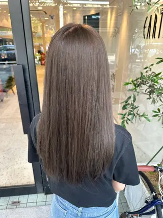 ロング EARTH岐阜 林のヘアスタイル