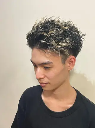 ショート パーマ 似合わせミニボブ マッシュ/渋谷/宍戸のヘアスタイル