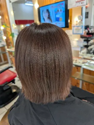 ミディアム 田中 美沙のヘアスタイル