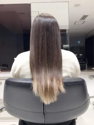 ロング カラー 髪質改善・艶カラー 加茂瑞希のヘアスタイル