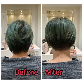 ショート 平 真亜里のヘアスタイル