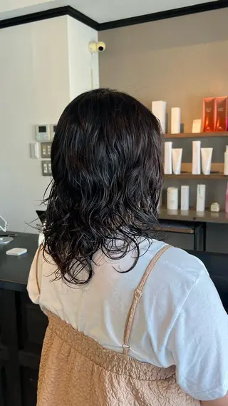 パーマ VISEO ／ Suzuのヘアスタイル