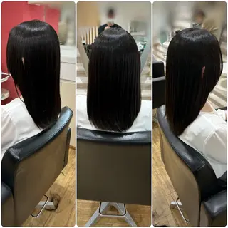 ロング カラー カラーダメージが艶々 『ケア特化店』KONのヘアスタイル