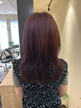 ロング カラー hub hair レイヤー/透明感のヘアスタイル