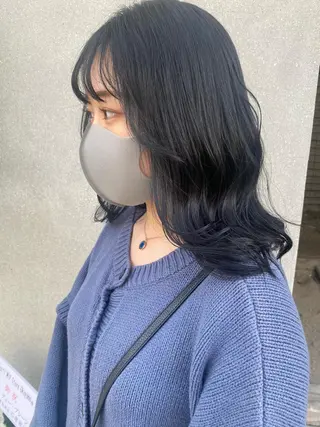 カラー AYANE 韓国ヘア /レイヤーカットのヘアスタイル