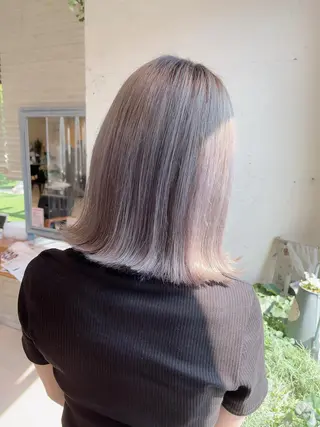 ショート カラー 310【サンイチマル】所属・透明感ハイトーン🦄 キラ🌈のヘアスタイル