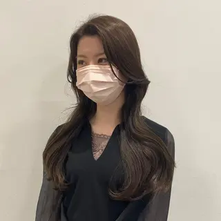 ロング カラー 岡山 愛のヘアスタイル