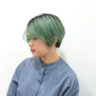 ショート メンズケアブリーチ 特化🔥村田のヘアスタイル