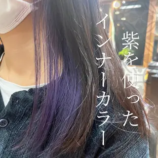 セミロング カラー 5:8所属・吉祥寺【髪質改善カラ ー/ブリーチ】藤井のヘアスタイル