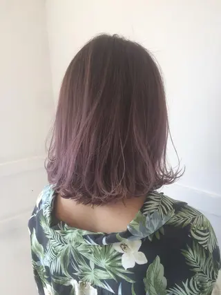 ミディアム カラー SALOWIN名古屋本山店所属・🍏ナガヤマ ヒデアキ🍏のヘアスタイル