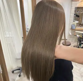 カラー パーマ ヘアアレンジ メンズ ネイル キッズ マツエク・マツパ アイブロウ ロング 髪質改善🇰🇷 レイヤーカット/梅田のヘアスタイル