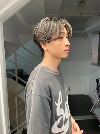 カラー メンズ the path shogo🌻のヘアスタイル