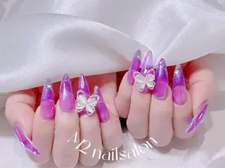 ネイル 長さだし専門店 M2 rikaのネイルデザイン