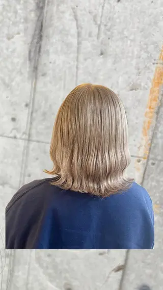 カラー Kana/韓国ヘア /暖色カラー🍒のヘアスタイル