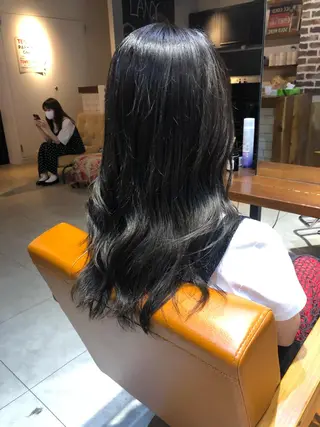 セミロング カラー 🌟小顔カット🌟 レイヤーカットボブのヘアスタイル