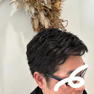 パーマ 岩本みるか/ 暖色カラー/ベージュのヘアスタイル