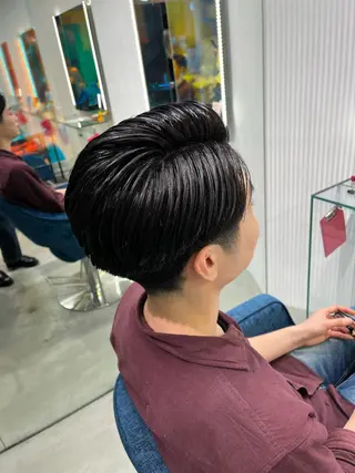 ショート メンズ &CREW スタッフのヘアスタイル