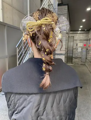 ロング ୨୧柔らかいカラー nozomi ୨୧のヘアスタイル