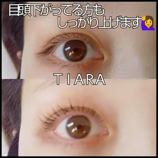 マツエク・マツパ 💡次世代LED -TIARA💡のマツエク・マツパデザイン