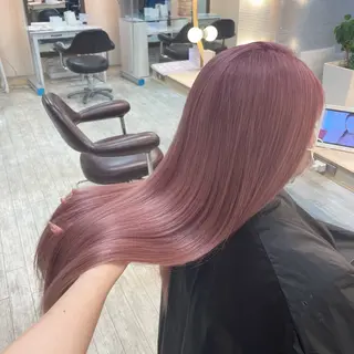 ロング カラー KEEN.渋沢/ 横溝小夏のヘアスタイル