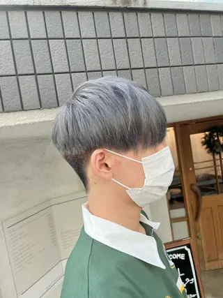 カラー メンズ FUJINO RYOのヘアスタイル