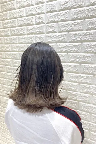 ミディアム 前原 正弥のヘアスタイル
